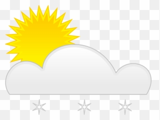 Free Temperature Thermometer Vectors - Cartoon Sun And Clouds Emoji