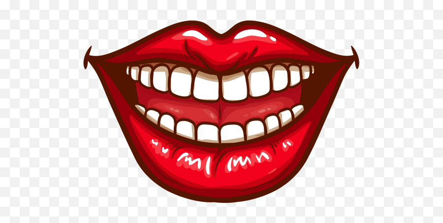 Smiling Mouth Png Clip Art Free - Mouth Png Clipart Emoji,Laughing Emoji Outlook