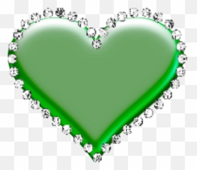 Free Green Heart Transparent Background - Emoji