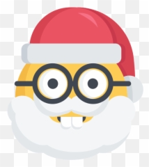 Emoji Nerd Png Picture - Dead Santa