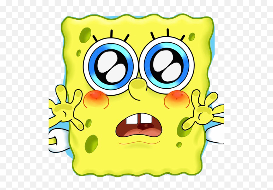 Omg Spongebob Freetoedit - Bob Esponja Papel De Parede Emoji,Spongebob Emoticon