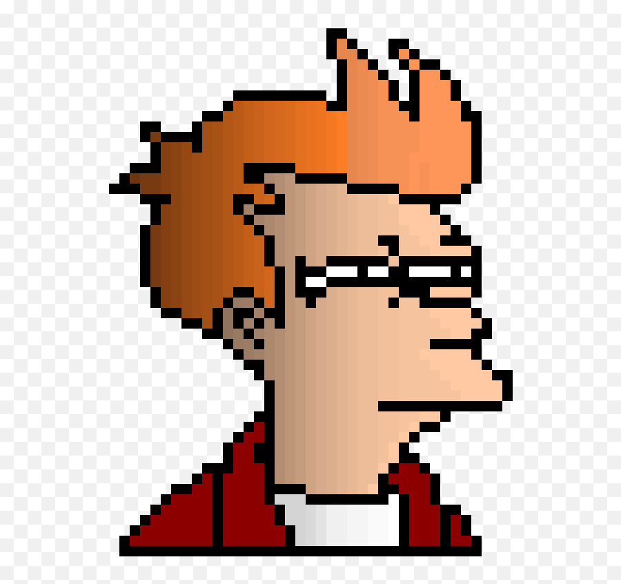 Fry Futurama Pixel Art Clipart - Fry Futurama Png Transparent Emoji,Stir Fry Emoji