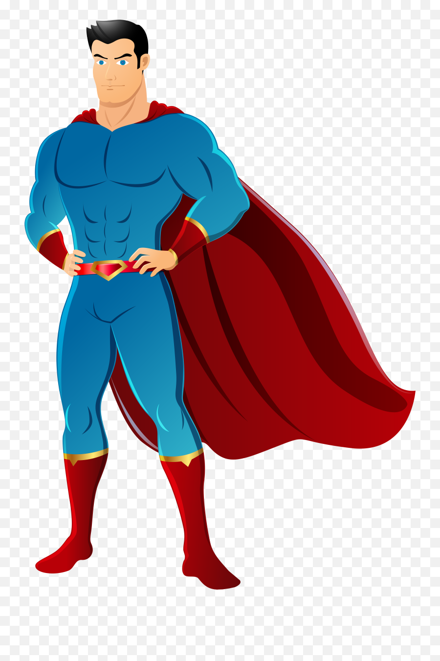 Clipart Stars Super Hero Clipart Stars - Cartoon Superhero Transparent Background Emoji,Superhero Cape Emoji