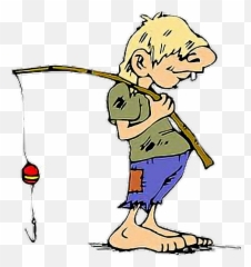 Hillbilly Redneck Fishing Man Inbred Boy - Emoji