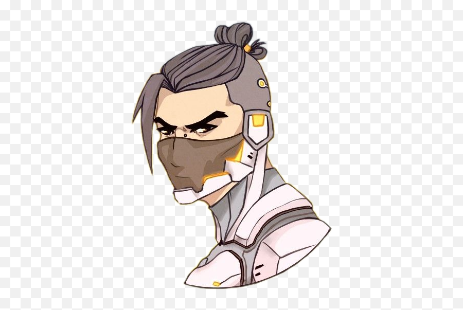 Hanzo Overwatch - Cartoon Emoji,Hanzo Emoji