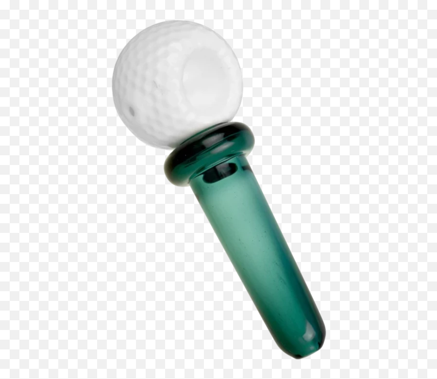Golf Ball Tee Glass Hand Pipe - Ice Cream Scoop Emoji,Golf Emoji
