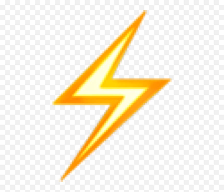 Lightning Emoji Freetoedit - Lightning Bolt Emoji,Lightening Emoji