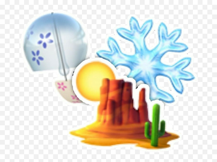Emoji Overlay Png Filter Freetoedit Boba Drink Pastel - Transparent Background Snowflake Emoji,Mochi Emoji