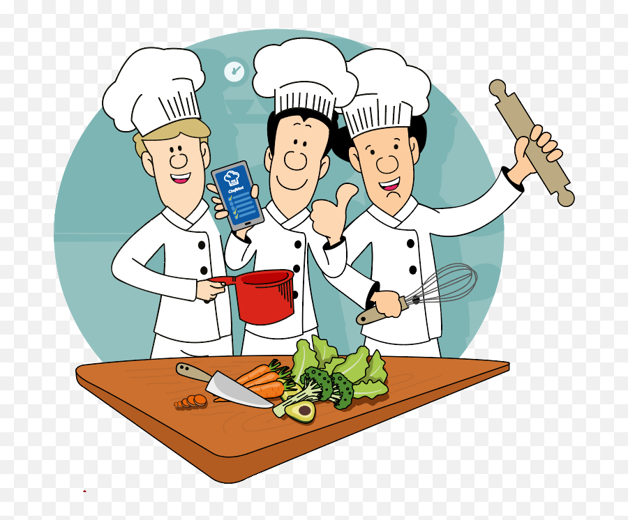 Clipart Restaurant Hotel Cook - Clipart Cooking Png Emoji,Chef Emoji Iphone