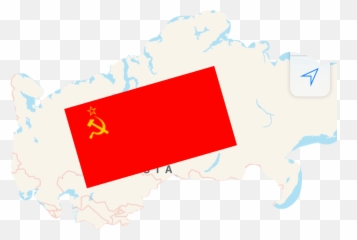 Ussr Freetoedit - Soviet Union Flag Emoji,Ussr Flag Emoji