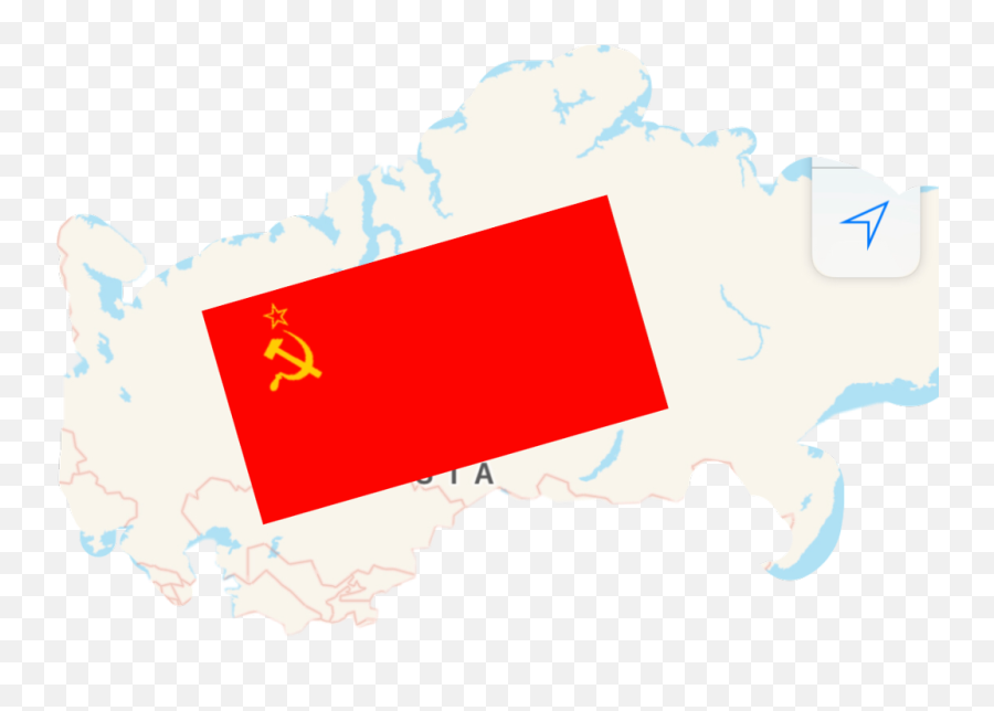 Ussr Freetoedit - Soviet Union Flag Emoji,Ussr Flag Emoji