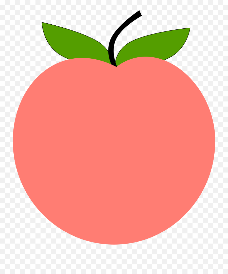 Peach Clipart Svg Peach Svg Transparent Free For Download - Cartoon Peach Png Emoji,Peach Emoji Case