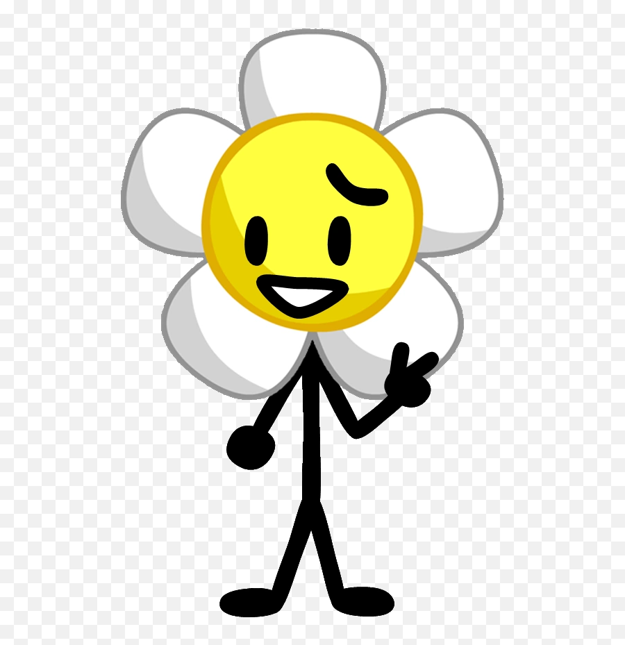 Daisy Flower - Cartoon Emoji,Hippie Emoticon