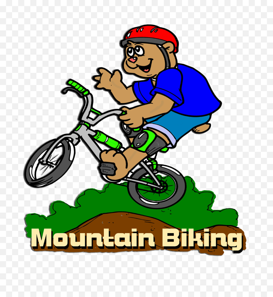 Free Bike Cartoon Download Free Clip Art Free Clip - Clip Art Mountain Bike Emoji,Biker Emoji