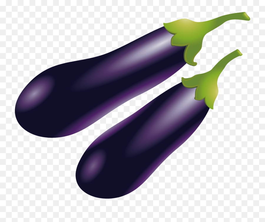 Eggplant Download - Eggplant Vector Png Download 17401378 Png Eggplant Emoji,Purple Vegetable Emoji