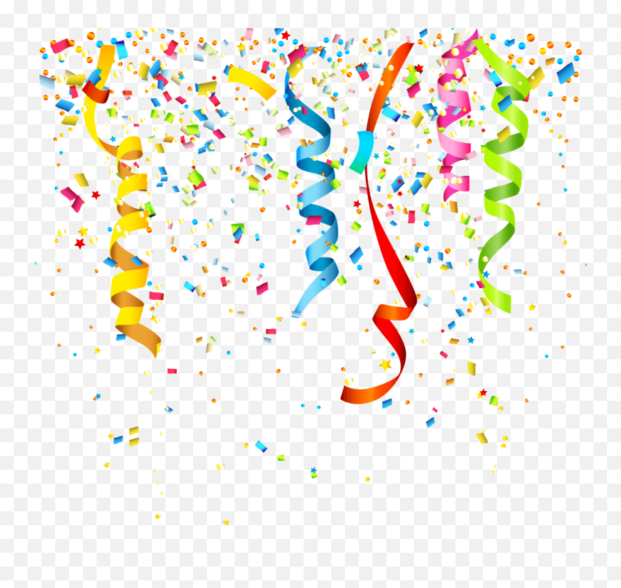 Birthday Confetti For Tables Transparent Background Falling - Party Transparent Confetti Png Emoji,Confetti Emoji Png