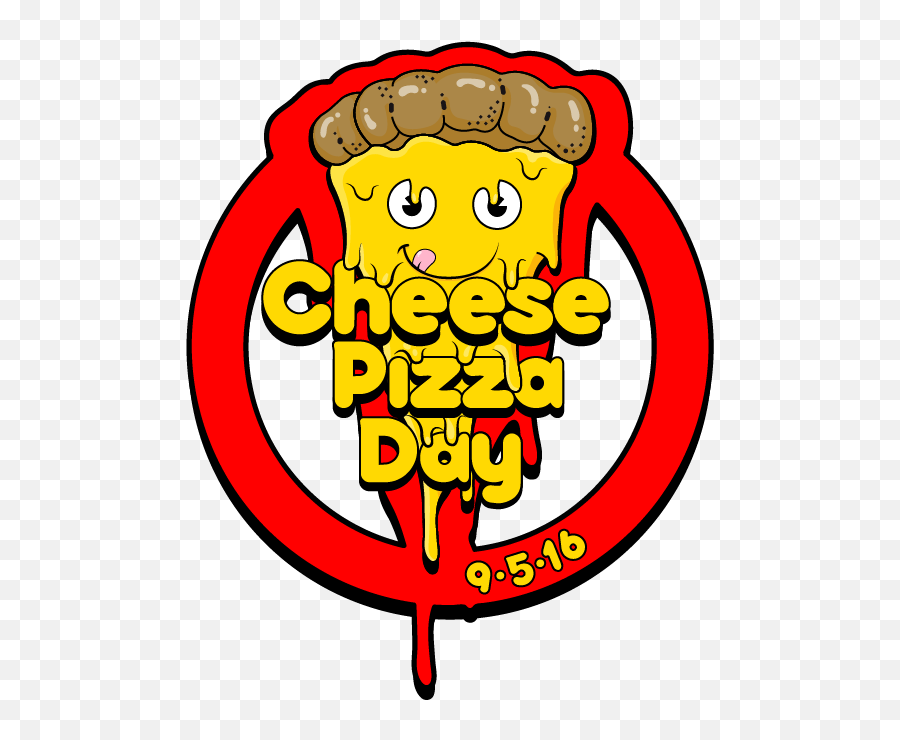 Cheesy Pizza Clipart - National Cheese Pizza Day Clip Art Emoji,Cheesy Smile Emoji