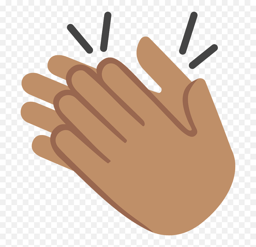 Clapping Hands Emoji Clipart - Transparent Clapping Hands Png,Clapping Hands Emoji Png