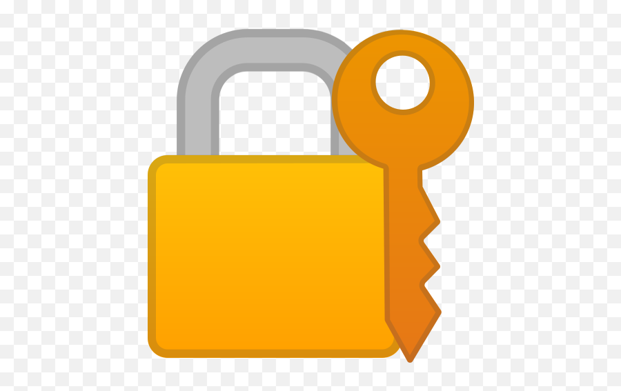 Locked With Key Emoji - Lock Key Emoji,Meaning Of The Emoji Symbols