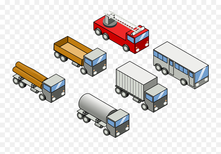 Toy Vehicles Trucks Bus Firetruck - Truck Clip Art Emoji,Firetruck Emoji