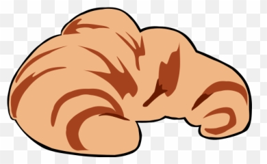 Fast Food Breakfast Croissant - Croissant Clip Art Emoji,Food Emoticon