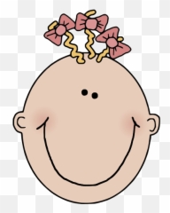 Worldlabel - Baby Girl Clip Art Emoji,Shy Emoticon