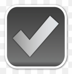 Red Checkmark - Red Check Mark In Box Emoji,Check Box Emoji - free ...