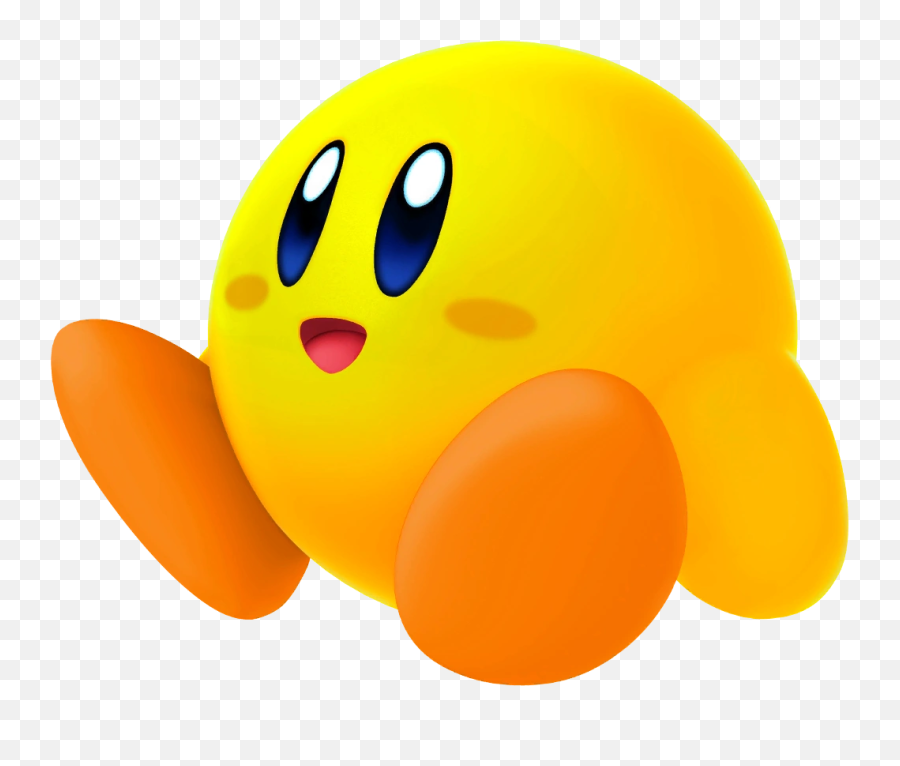 Keeby - Keeby Kirby Emoji,Innocent Face Emoticon