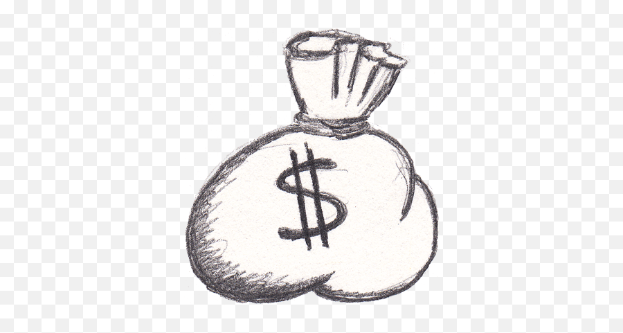 Free Cartoon Money Pictures Download - Money Bag Cartoon Drawing Emoji,Pig And Money Bag Emoji