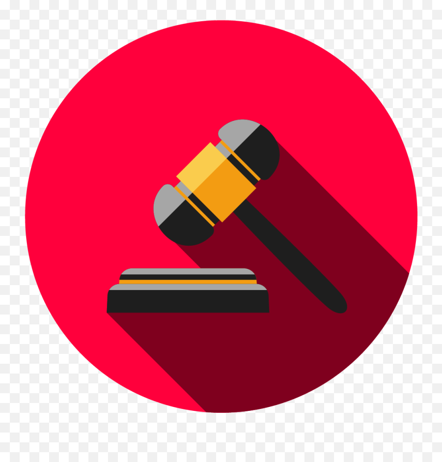 Gavel Clipart Red Gavel Red Transparent Free For Download - Circle Emoji,Hammer And Sickle Emoji