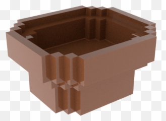 Ishaan Mudigondau0027s 3d Pixel Art Creation - Wood Emoji,Brown Square Emoji