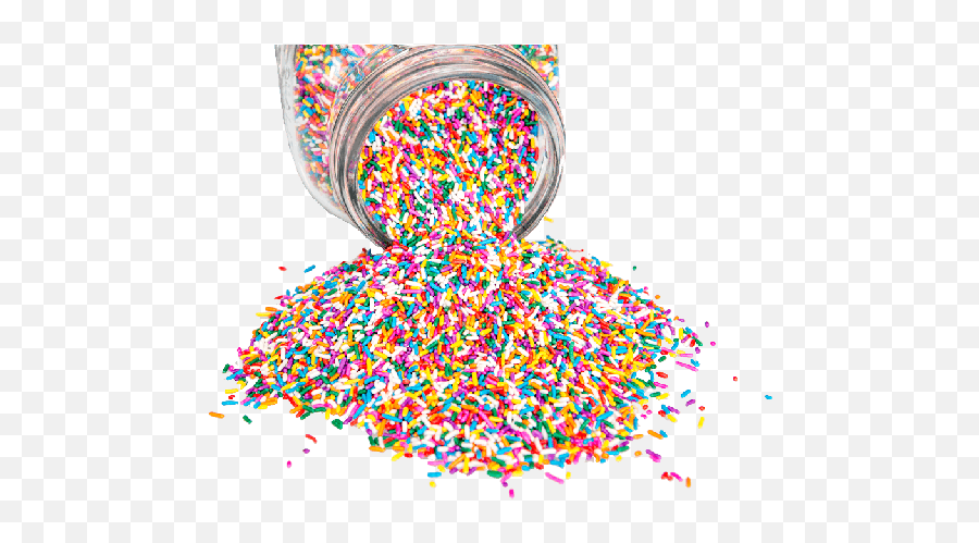 Chips Rainbow Candy - Sprinkles Png Emoji,Rainbow Candy Emoji