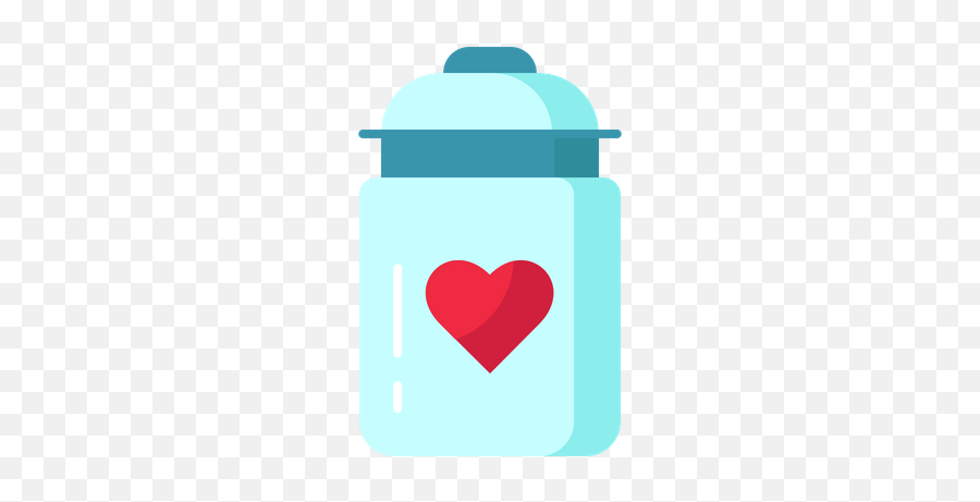 Love Jar Icon Of Flat Style - Available In Svg Png Eps Ai Heart Emoji,Salt Emoji Android
