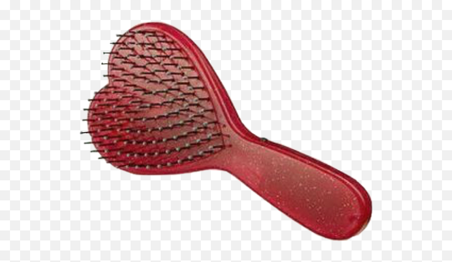 Hairbrush Hair Freetoedit - Red Heart Hair Brush Emoji,Hairbrush Emoji