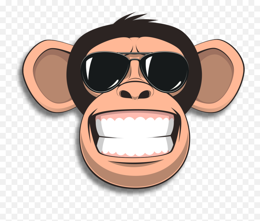 Wired Monkey By Bwired Technologies Inc - Cara De Mono Caricatura Emoji,3 Monkeys Emoji