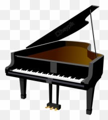 Piano Cartoon Transparent Background - Piano Cartoon Png Emoji,Piano Emoji Png