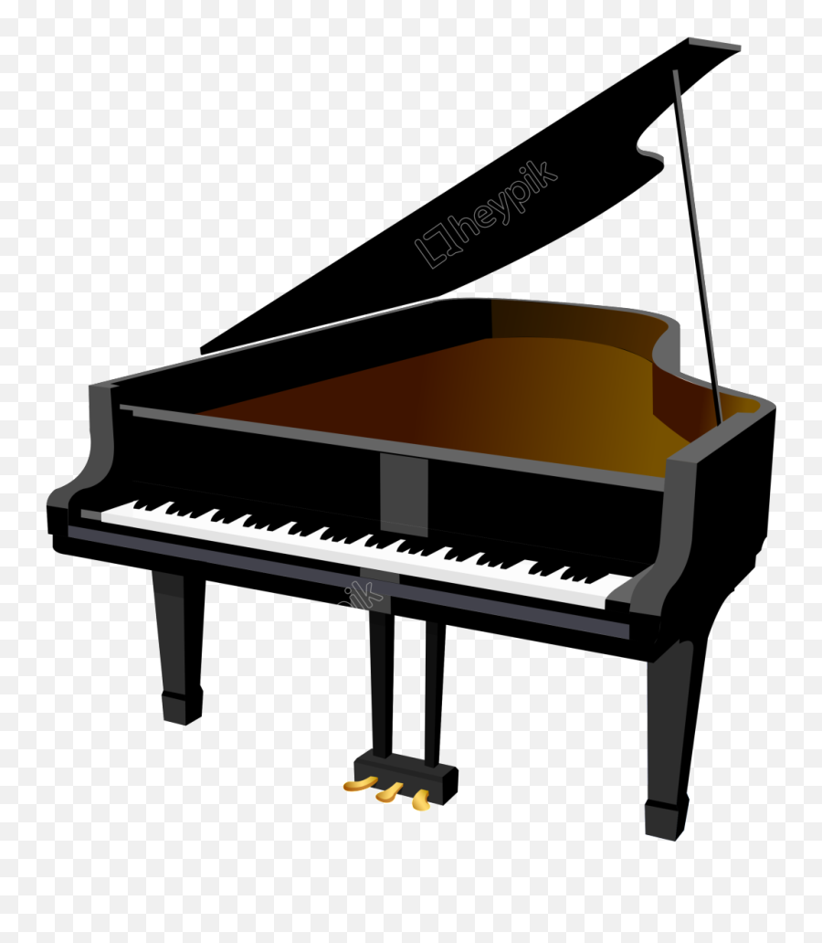 Piano Cartoon Transparent Background - Piano Cartoon Png Emoji,Piano Emoji Png