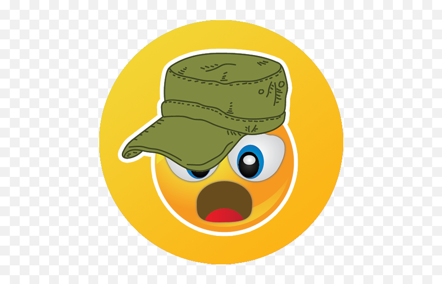 Army Emoji For Whatsapp - Cartoon,Cringe Emoji