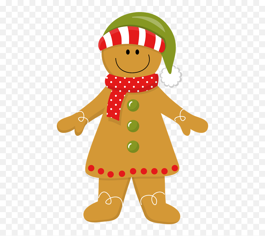 Gingerbread Mom Clipart - Christmas Gingerbread Girl Clipart Emoji,Ginger Emoji Iphone