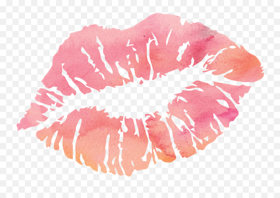Download Hd Free Lipstick Smear Png - 5u0027x7u0027area Rug Transparent Lips Clipart Emoji,Lipstick Emoji Transparent