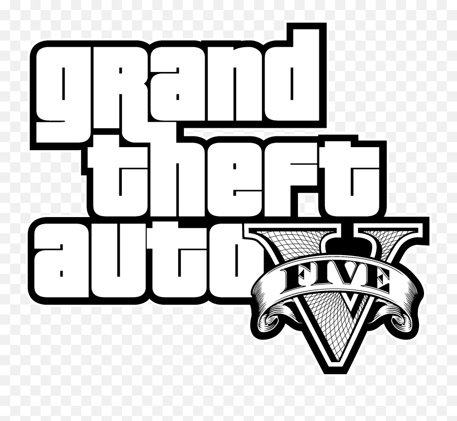 Logo Do Gta 5 Png - Grand Theft Auto V Vector Emoji,Glo Gang Emojis App