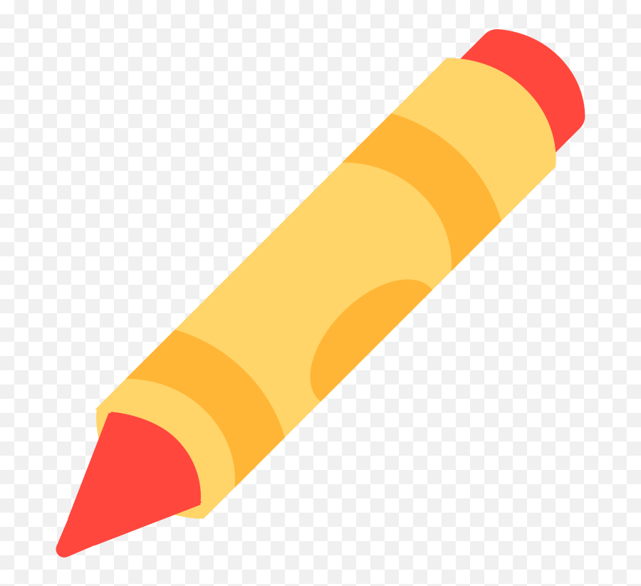 Fxemoji U1f58d - Pencil Flat Icon Png,Traffic Cone Emoji