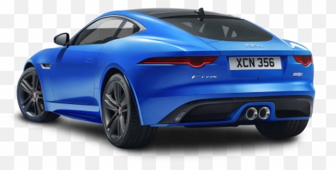 Car Back Png - Jaguar F Type S Blue Emoji,Moyai Emoji Meme