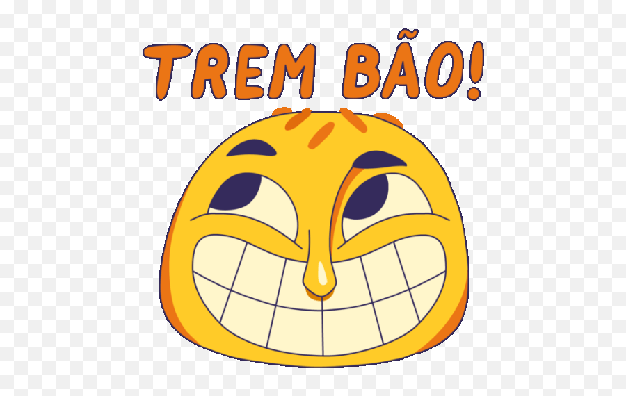 Happy Cheese Bread Says Good Stuff In Portuguese Gif - Fullofemotion Trembao Biggrin Discover U0026 Share Gifs Happy Emoji,Cheese Emoticon