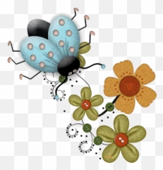Ladybug Glitter Gifs - Embellishment Digital Scrapbooking Emoji