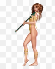 Cheeky Female Warrior Attractive Free - Emoji