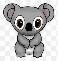 Transparent Koala Animated Picture - Koala Picsart Emoji,Koala Emoticons