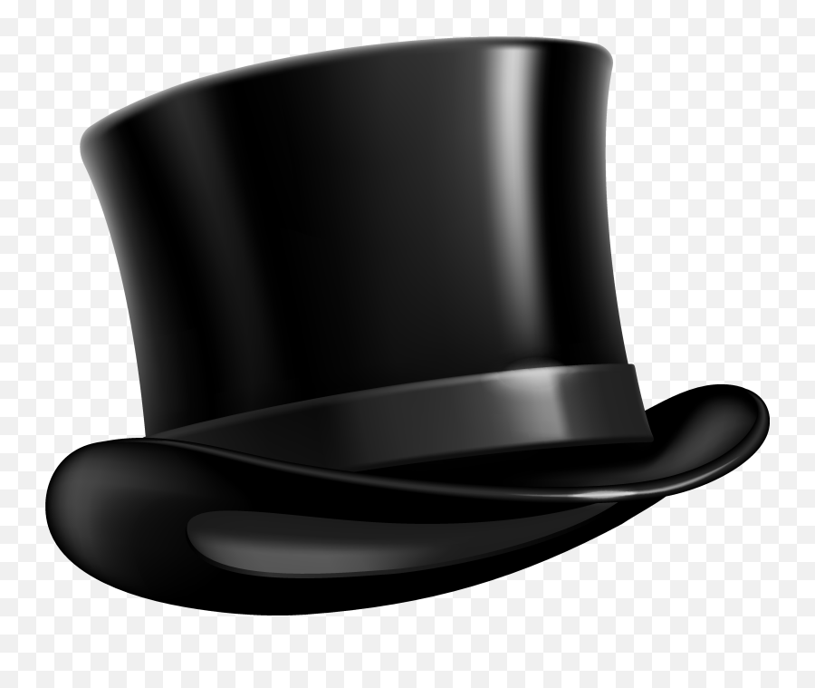 1376 Top Hat Free Clipart - Black Top Hat Png Emoji,Top Hat Emoji