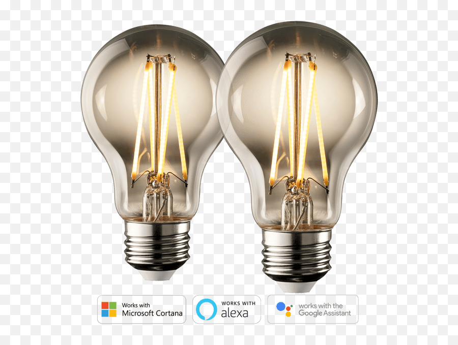 Geeni Smart Edison Bulbs 60w - Lumen Emoji,Light Bulb Camera Action Emoji