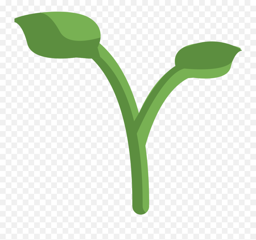 Emojione1 1f331 Emoji,Plant Emoji